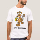 Pesquisar por eu amo bananas camisetas Macaco