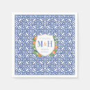 Pesquisar por azulejos de guardanapos Azul e branco