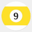 Pesquisar por número nove adesivos Bola