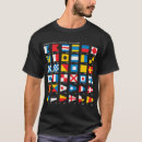 Pesquisar por bandeiras náuticas camisetas Navios