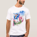 Pesquisar por do colibri camisetas Aguarela