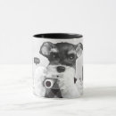 Pesquisar por cachorro schnauzer canecas Preto e branco