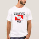 Pesquisar por mergulhador profissional camisetas Humor