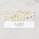 Pesquisar por flores do primavera padrao cartao de visita Customer