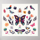 Pesquisar por borboleta vetor pôsteres Verão