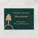 Pesquisar por verde e laranja cartao de visita Administrative professional