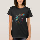 Pesquisar por piano jazz camisetas Músico