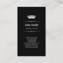 Pesquisar por coroa real cartao de visita Profissional