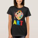 Pesquisar por pintura artística camisetas Colorido