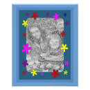 Pesquisar por flor azul pôsteres Fofo