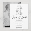 Pesquisar por bolo de casamento convites Preto e branco