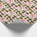 Pesquisar por comida japonesa papel de presente Sashimi