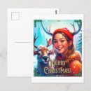 Pesquisar por santa claus cartoes postais Alegria
