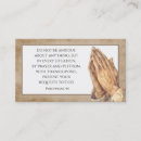 Pesquisar por casa deus de cartao de visita Oração