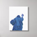 Pesquisar por estátua da liberdade impressão de canvas Azul