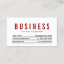 Pesquisar por corretor hipotecário cartao de visita Profissional