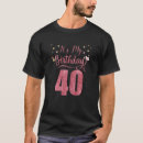 Pesquisar por 40 years camisetas Old