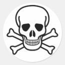 Pesquisar por crossbones do crânio adesivos Ossos