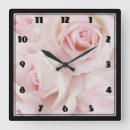 Pesquisar por vintage floral relogios de parede Rosas rosa