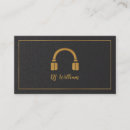 Pesquisar por auscultadores cartao de visita Música