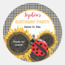 Pesquisar por ladybug party adesivos Girl