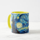 Pesquisar por pinturas van gogh canecas Céu noturno