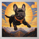 Pesquisar por buldogue francês preto pôsteres Cão
