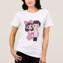 Pesquisar por casal kawaii camisetas Design romântico