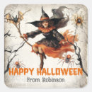 Pesquisar por bruxa vintage adesivos Festa do halloween