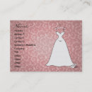 Pesquisar por vestido nupcial cartao de visita Forma