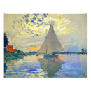 Pesquisar por pintura do barco do monet artes pôsteres Impressionismo