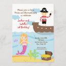 Pesquisar por sereia e pirata convites Mar