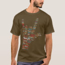Pesquisar por asl eu te amo camisetas Professor de fala