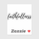 Pesquisar por fidelidade adesivos Cristão