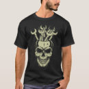 Pesquisar por crânio do mecânico camisetas Técnico