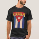 Pesquisar por revolução cubana camisetas Bandeira de cuba