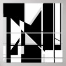 Pesquisar por triângulo preto pôsteres Branco