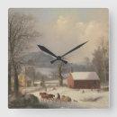 Pesquisar por cavalo relogios de parede Neve