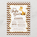 Pesquisar por girafa bonito convites Menina