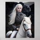 Pesquisar por mulher com cavalo branco pôsteres Fotografia