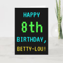 Pesquisar por 8th birthday cartoes 8 years old