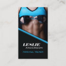 Pesquisar por treinador pessoal cartao de visita Ousado