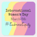 Pesquisar por dia mulheres internacionais adesivos Igualdade