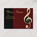 Pesquisar por clef triplo de cartao de visita Músico