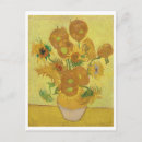 Pesquisar por girassóis vincent van gogh cartoes postais Floral