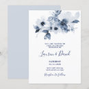 Pesquisar por floral branco azul 13 18 casamento convites Moderno