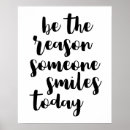 Pesquisar por smile artes pôsteres Quote