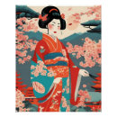 Pesquisar por gatos japoneses pôsteres Ilustração