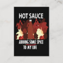 Pesquisar por pimenta vermelha cartao de visita Molho picante