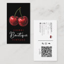 Pesquisar por cerejas vermelhas cartao de visita Fruta